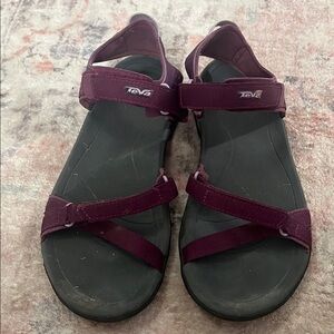 Teva Purple Sport Sandals with Adjustable Straps